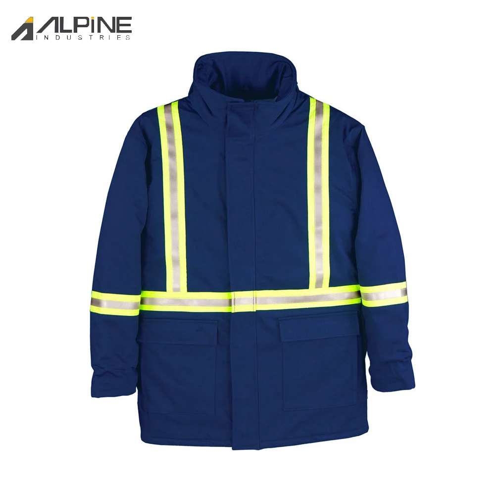 Newest Wholesale Flame Retardant Jacket Hoodies Reflective Flame Retardant Safety Clothing Working Jacket For Unisex