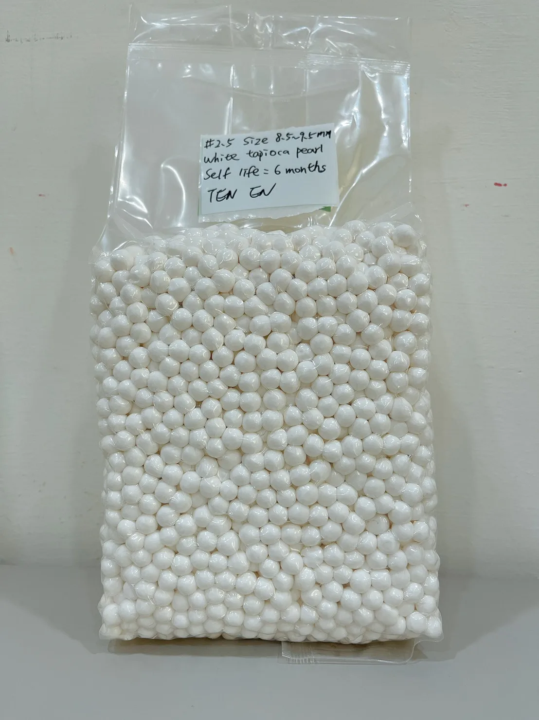 Лидер продаж, высококачественный белый мягкий вкус Boba (8,5-9,5 мм)