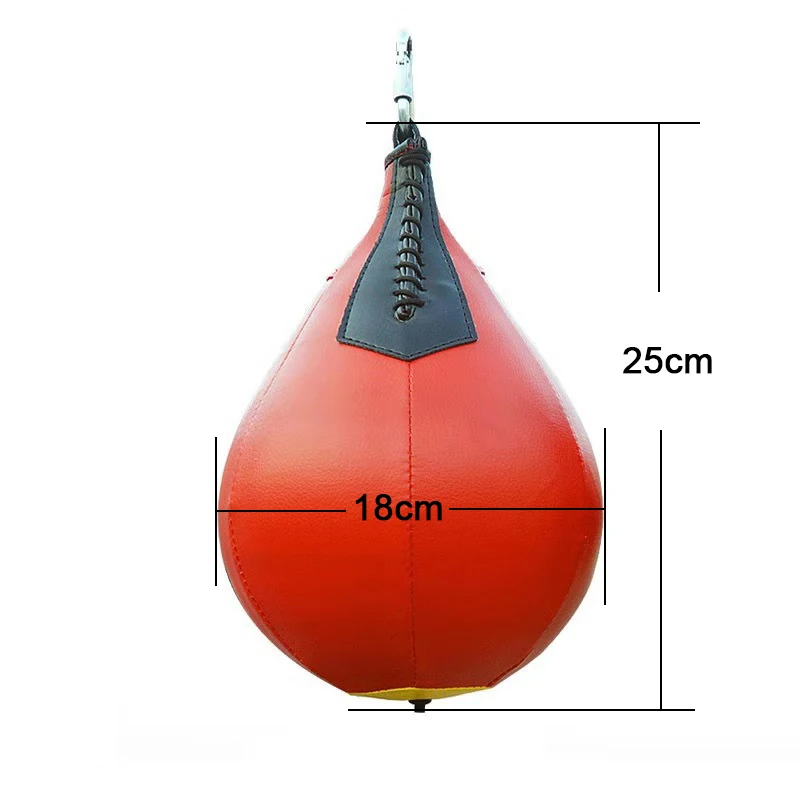 Воздушный грушевидный висячий поворотный боксерский скоростной мяч тренировочный высокоскоростной