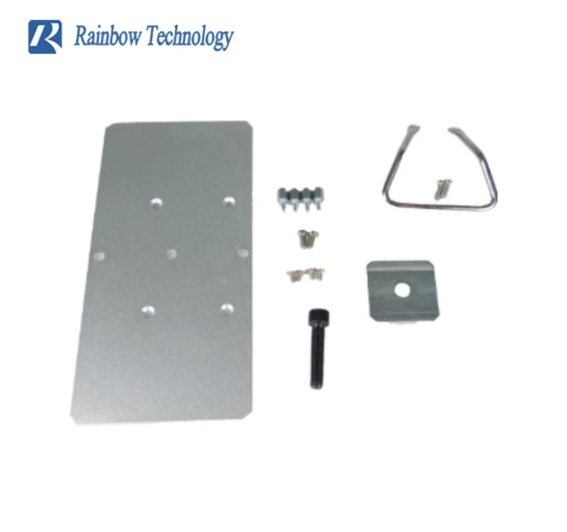 Hospital use medical monitor height adjustable portable mobile stand trolley/ cart with basket