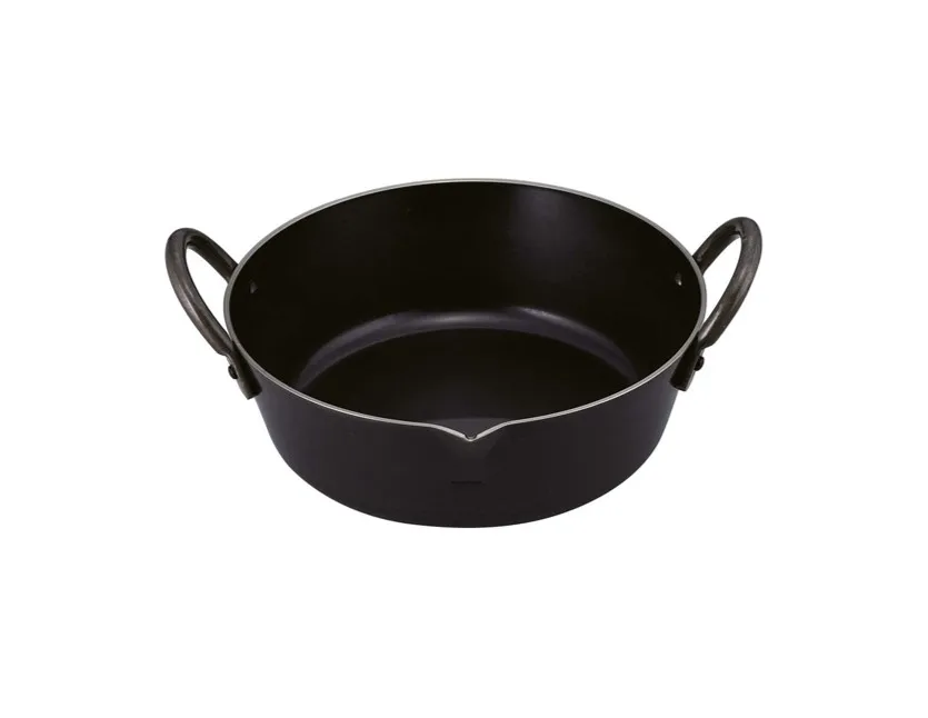 Stylish and clean design and genuine deep frying pan at reasonable prices, small lot order available