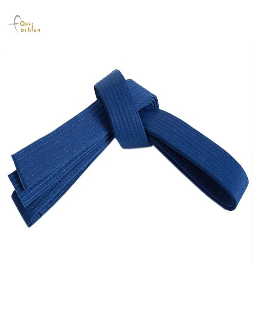 High quality 100% Cotton Martial Arts belt Karate OEM Custom Colorful Martial Arts Karate Belt