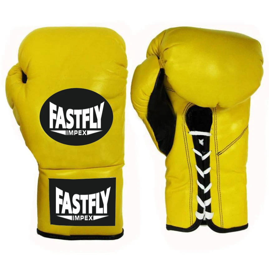 Leather custom logo boxing gloves  hot selling