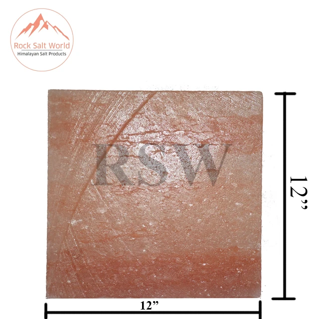 
Block Natural Shape Himalayan Natural Himalayan Rock Cooking Salt Serving Plates Tiles and Slabs for BBQ ,Grills and Cooking 