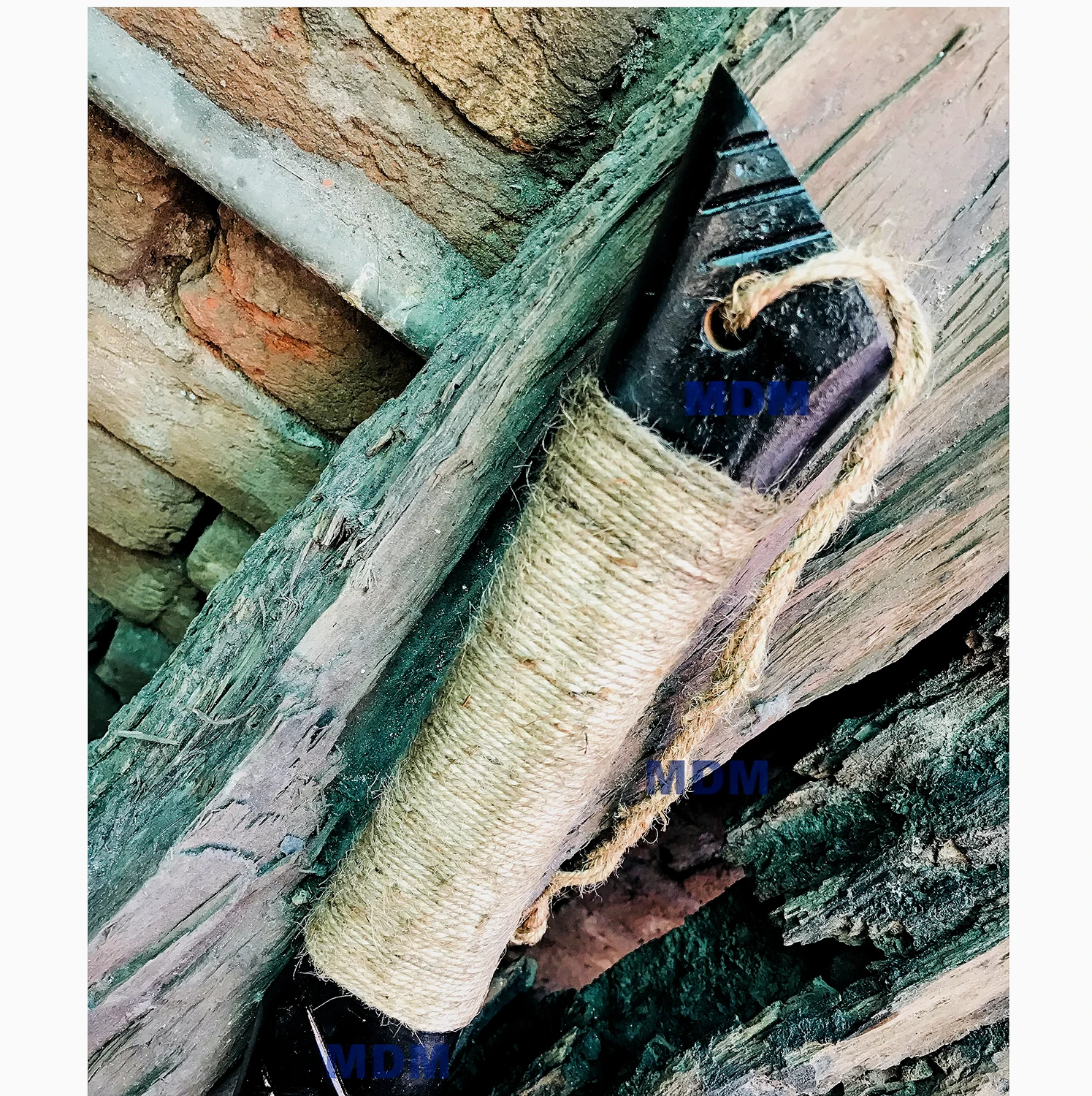 Custom Handmade Double Carbon Steel Axe Double Headed axe War Battle. Wood handle with leather sheath