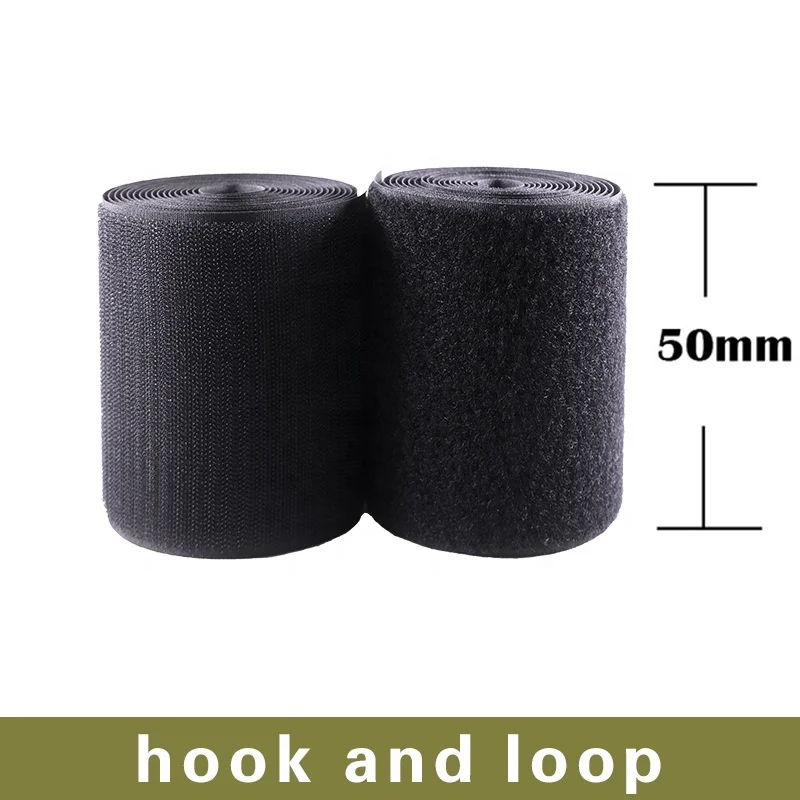 
The manufacturer produces and sells nylon hook and loop strap SEW ON Hook and Loop Fastener Tape Heavy Duty Sewing Hook Loop 