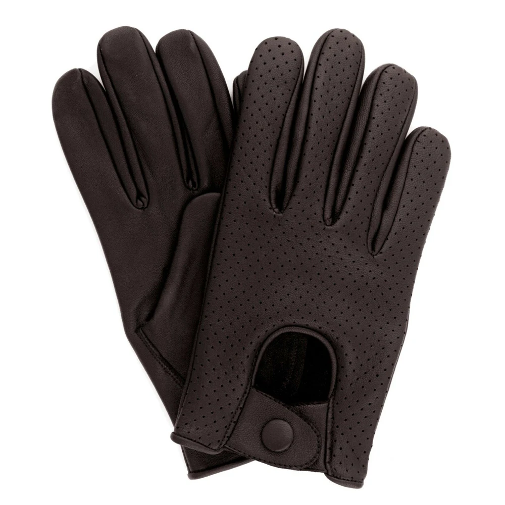 
Customized Design Men Leather Driving Gloves Car Driving 