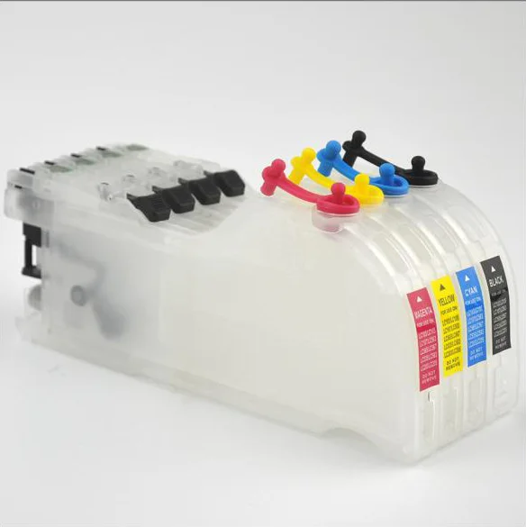 continuous ink supply system LC/525 Long Refill ink cartridge for Brother DCP-J100 J200