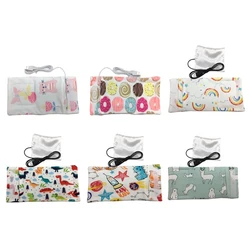 Custom New Design Water Bottle Heater Portable Large Capacity 4 Colors Usb Travel Car Baby Milk Feeding Bottle Warmer Cover