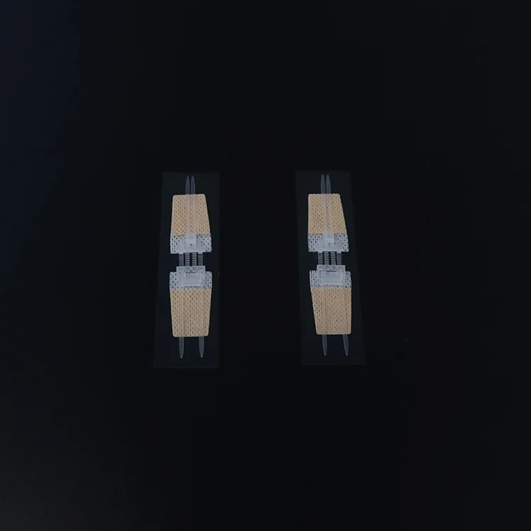 Bluenjoy Medical Wound Closure Device Non-invasive Suture Skin Surface Reversible Zipper