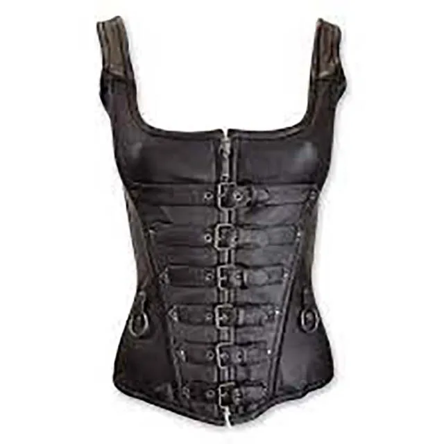 Wholesale Factory Prices of black leather cowboy_vest Ready for Global Shipping