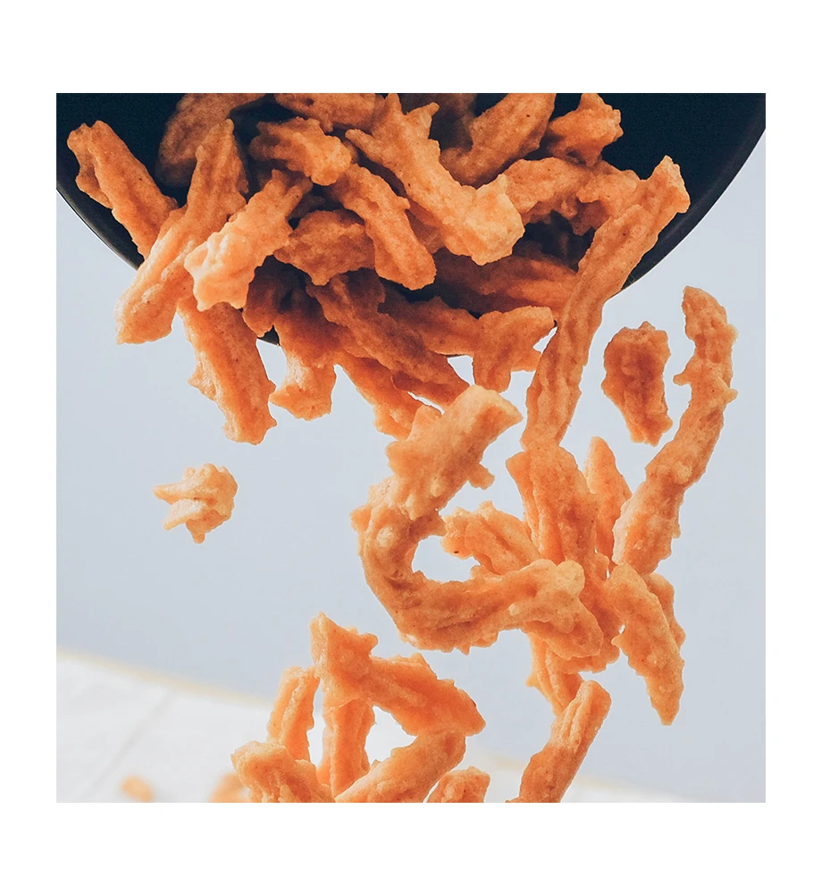 
The Exporter Prawn Muruku Custom Brand Wholesale OEM Healthy Seafood Prawn Shrimp Snack Crispy Cracker Muruku From Malaysia 