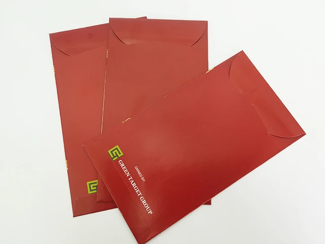 High Quality Customized Design Company Red Packet / Custom Printing Ang Pao for Chinese New Year or Any Festivals