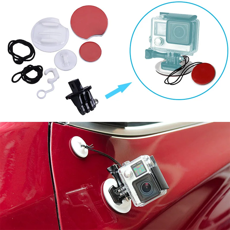 Комплект крепления для серфинга: крепление для серфинга + тросы для камеры + ремни + резиновая заглушка для спортивной экшн-камеры GoPros GP105