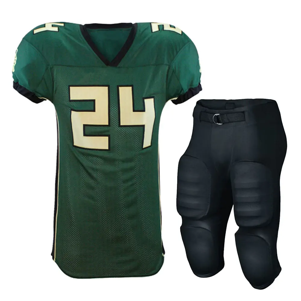 OEM Custom Logo Printed American Football Uniform Professional High Quality American Football Uniforms With Cheap Price