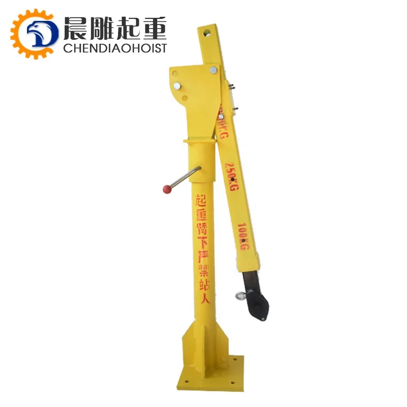 Cargo Application Small Pickup Hoist Truck Winch 500kg Wire-Rope Electric Hoist