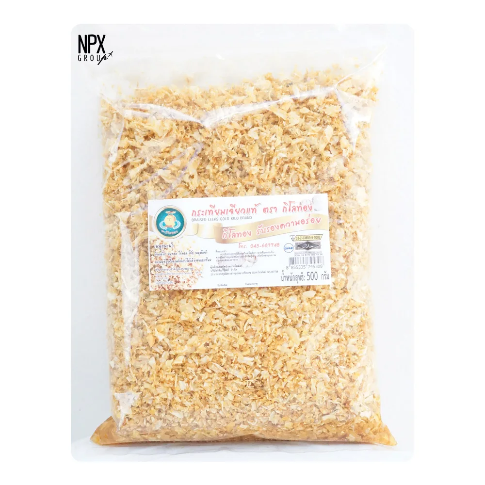 Delicious with Great Price Thai Flakes Garlic Fried in Pack from Thaiand