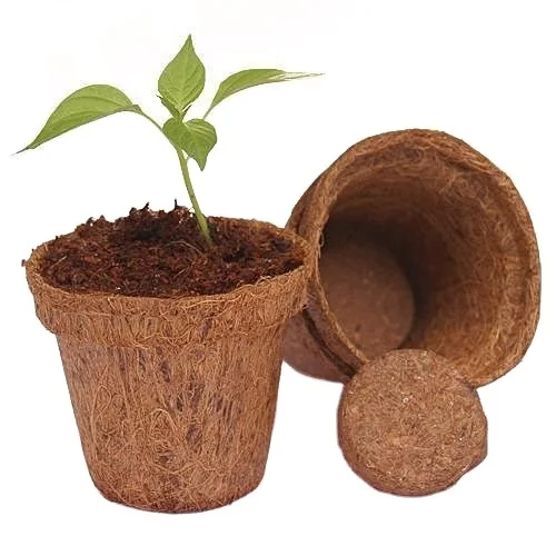 HIGH QUALITY Coco Pots/ Coco Coir Pots/Coconut Coir Fiber Pots
