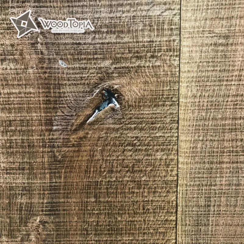 Reclaimed Band Saw Cut Oak Engineered Wood Flooring