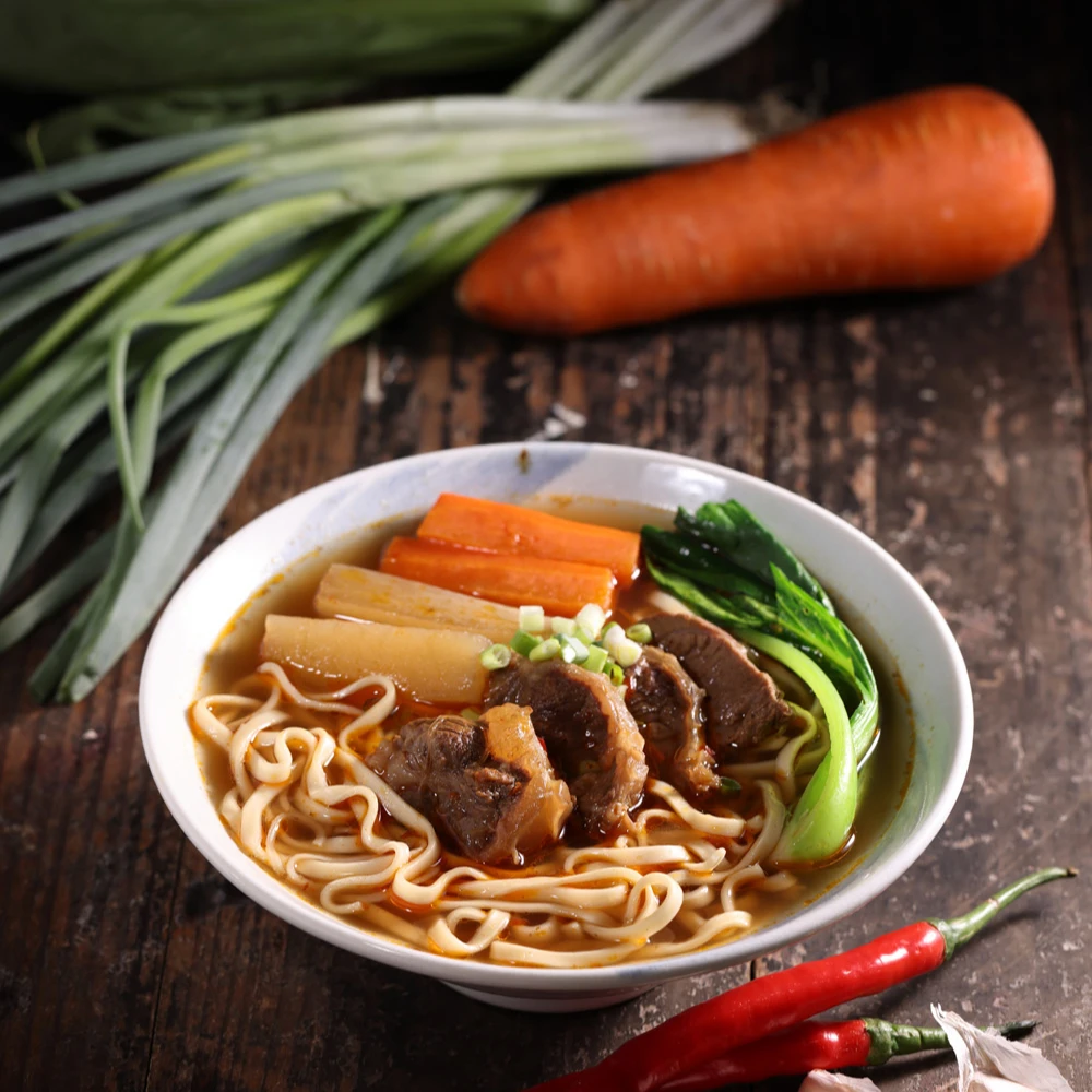 Instant Noodles Pasta Middle Single Pack Sun-dried Noodles