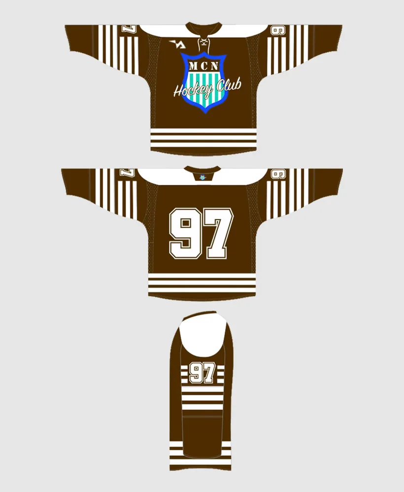 
OEM Low Price Fast Selling Swedish Hockey League Jerseys High Quality Full Customized Durable Loose Fitted Ice Hockey Uniform 