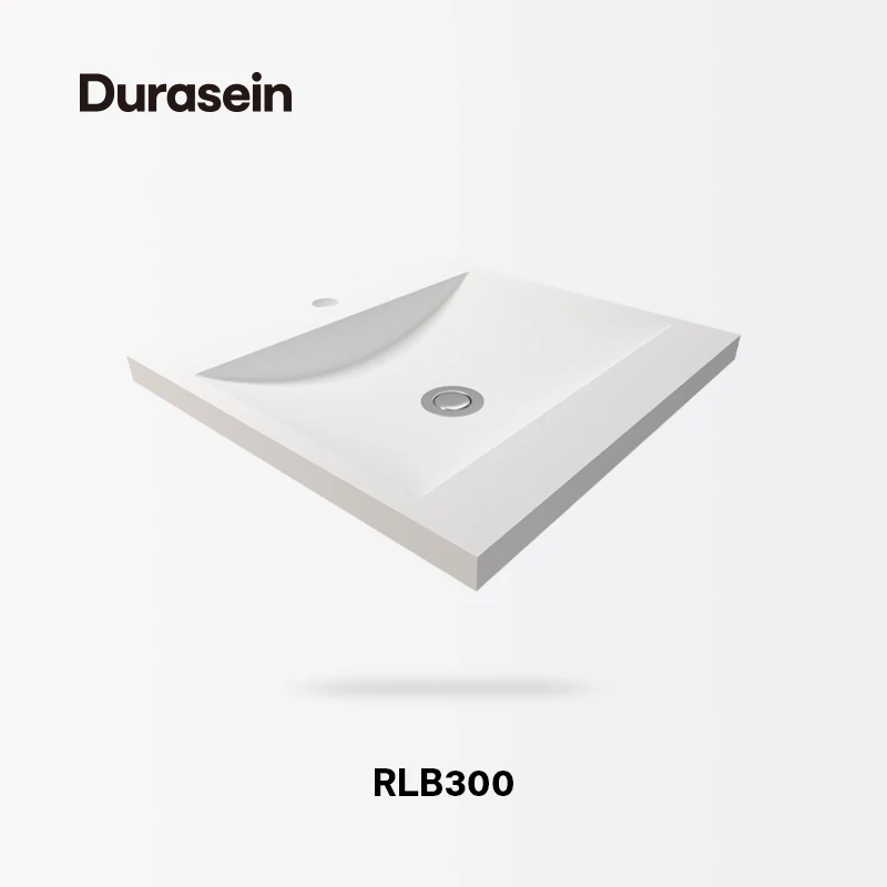 Modern Stylish RLB300 Pure Acrylic Solid Bathroom Wash Basin Lavatory Sink Round Hotel Using