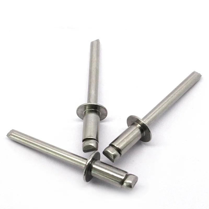 Wholesale factory ss 304 stainless steel domed head  open type blind rivet
