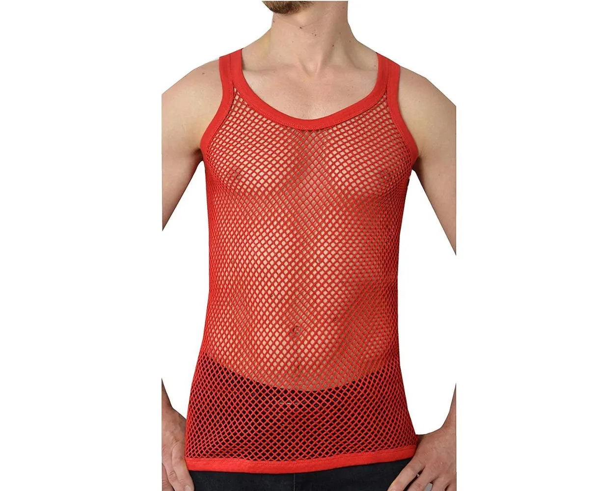 Высококачественный сетчатый дизайнерский мужской спортивный жилет из 100% хлопка дышащий новый дизайн летняя вентиляция зимняя изоляционная майка
