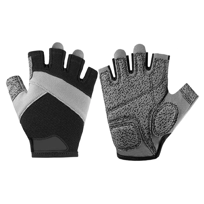 Перчатки для тяжелой атлетики мужчин и женщин повязки на запястье с улучшенным захватом фитнеса тренировок перчатки спортзала