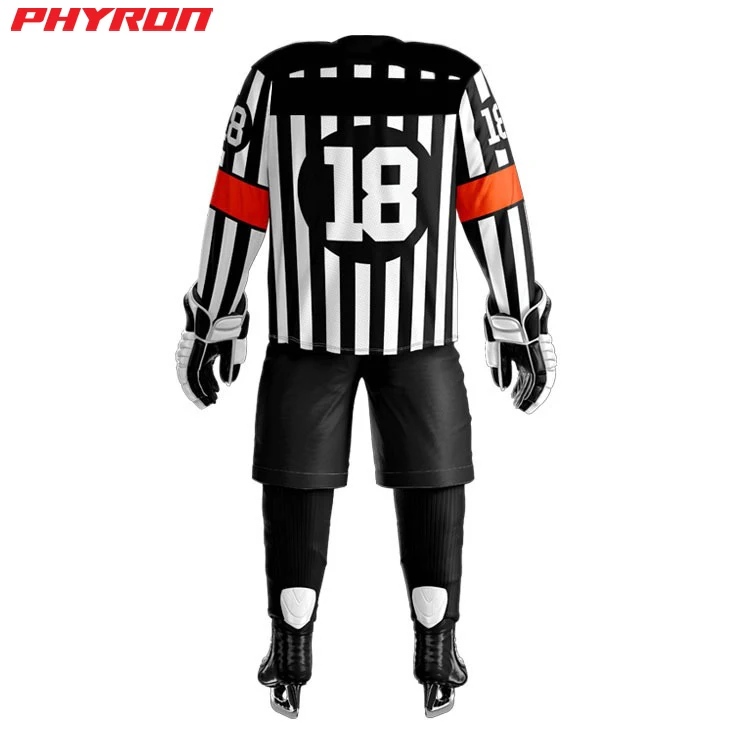 Униформа для хоккея с шайбой полиэстер униформа сублимационной печатью мужчин и женщин