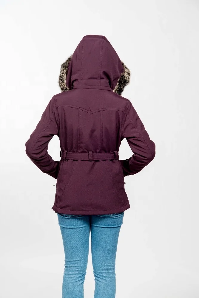 Heated Women Hooded Jacket From Wholesale Manufacturer