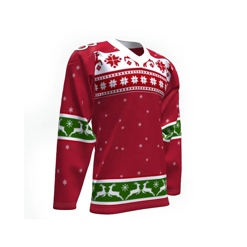 Latest Men Ice Hockey Jersey Pro Quality Reversible Ice Hockey Jersey For Men