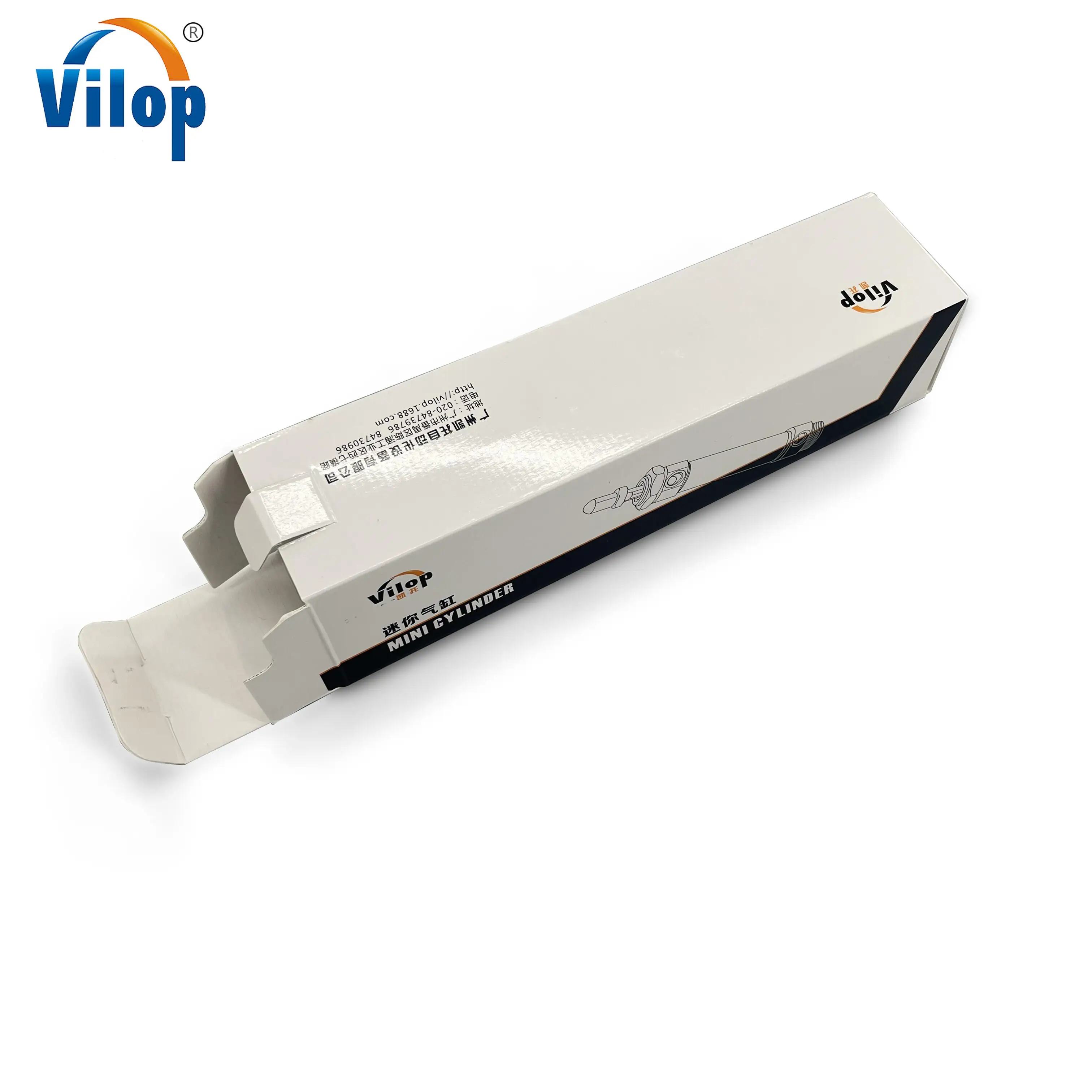 SDA 32 Series Compact Cylinder  long stroke pneumatic cylinder rodless pneumatic cylinder