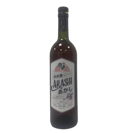 Рисовое вино AKASHI, черный липкий рисовый стакан liqour 750 мл для черного вина