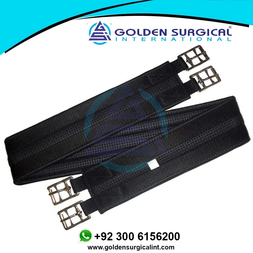 Конский обхват анти Gall двойная пряжка все размеры черный или белый дешевая цена оптовый поставщик