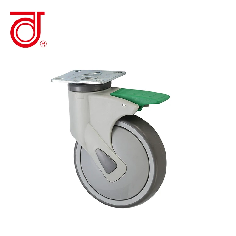 
Medical casters wheel parts with bearing 
