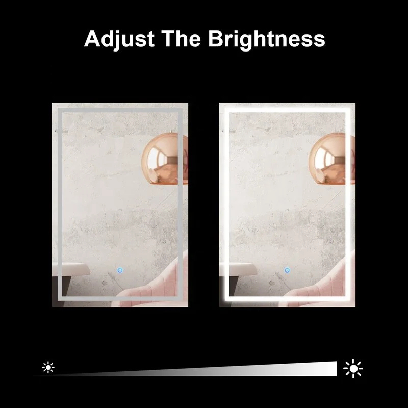 bathroom mirror with led light led light mirror mirror bath trending products