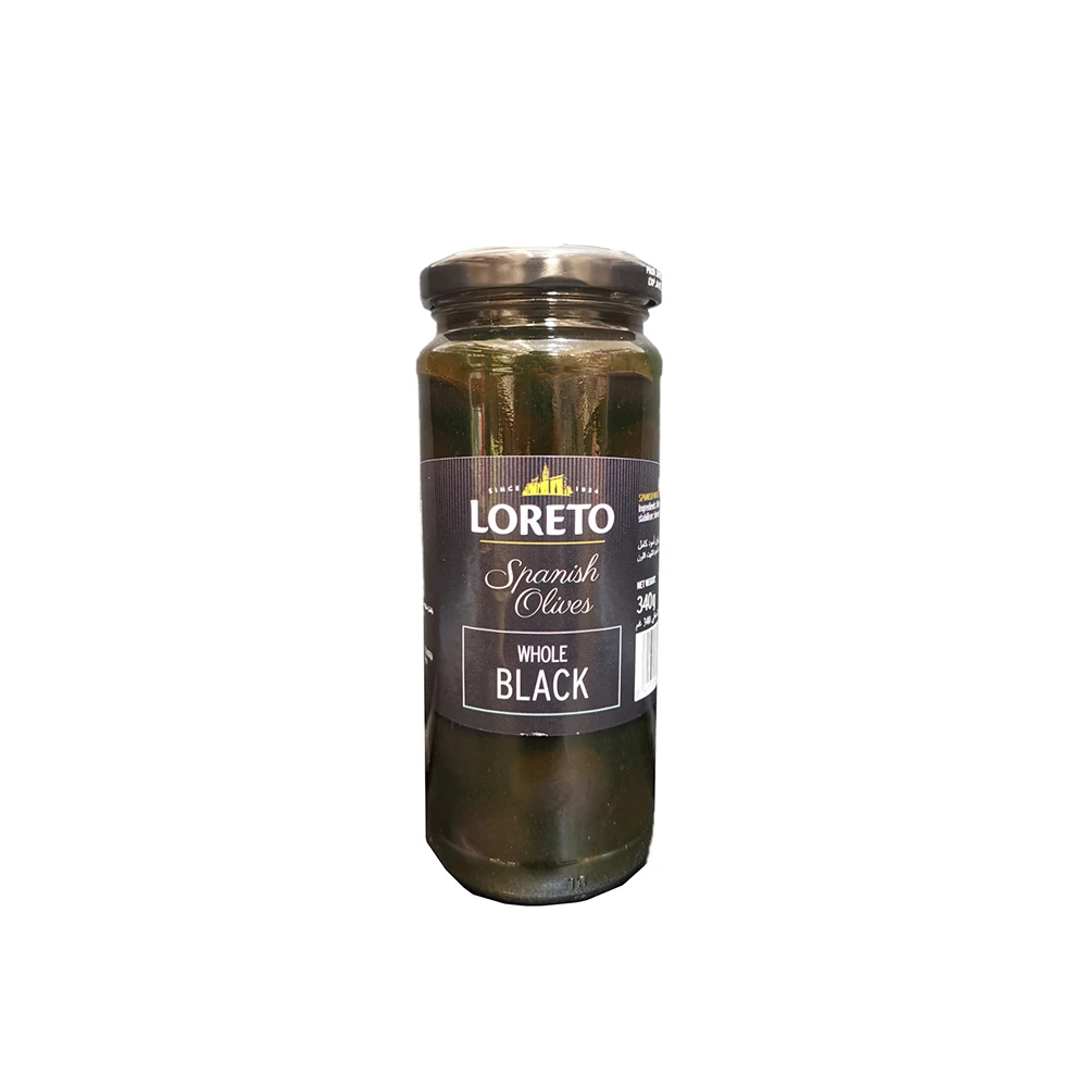 
Loreto Whole Ripe Black Olives 