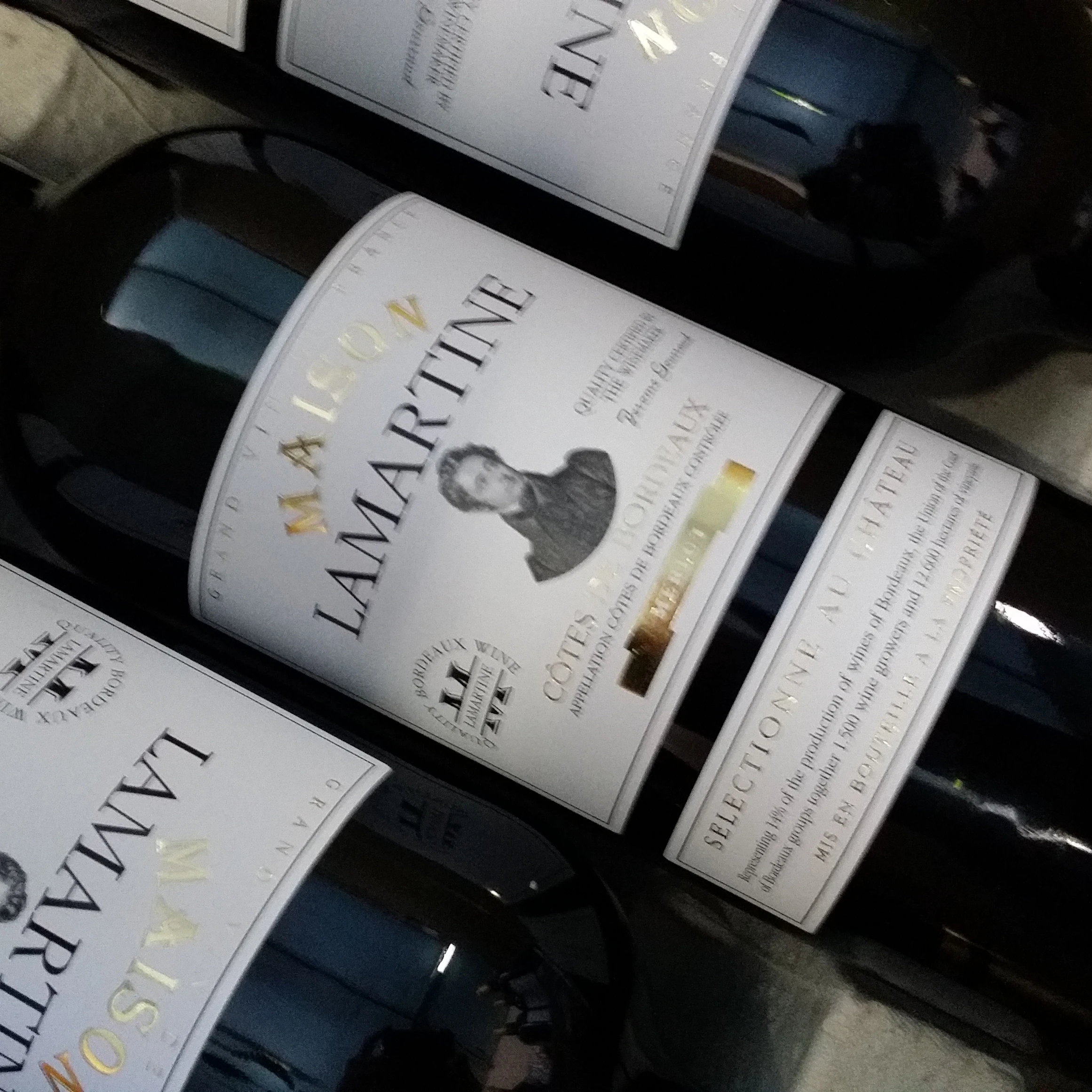 
Red French WIne Bordeaux AOC Maison Lamartine 