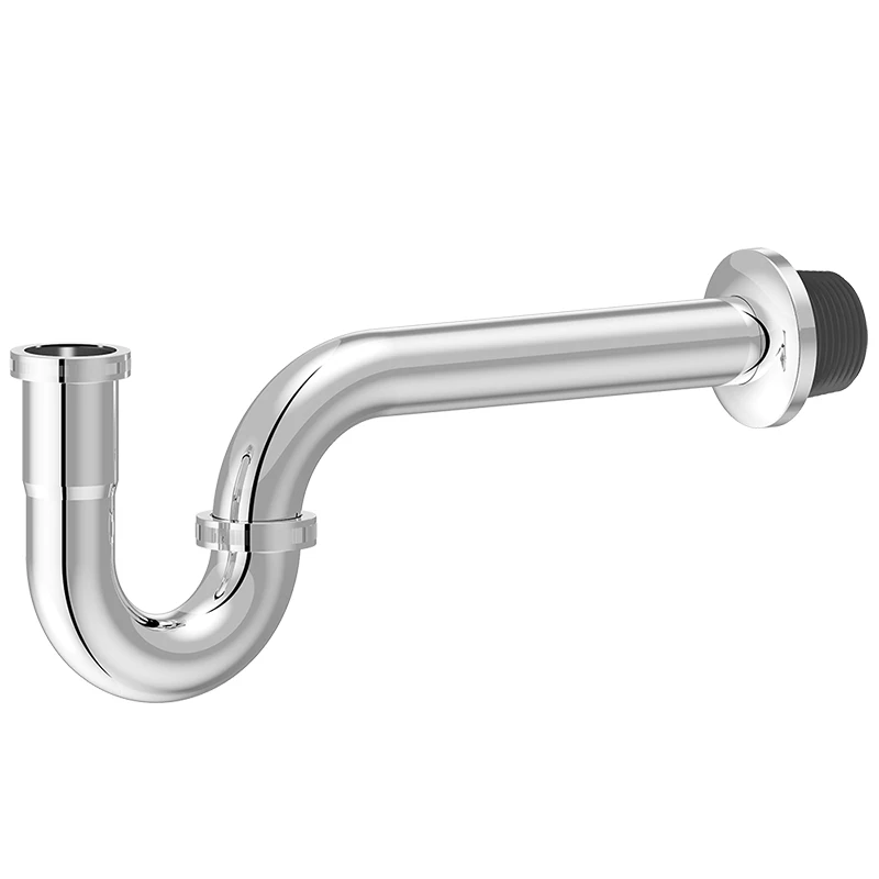 Factory Bathroom Accessories Brass Brushed Gold Siphon Waste Drain Wash Basin Bottle Sink P Trap