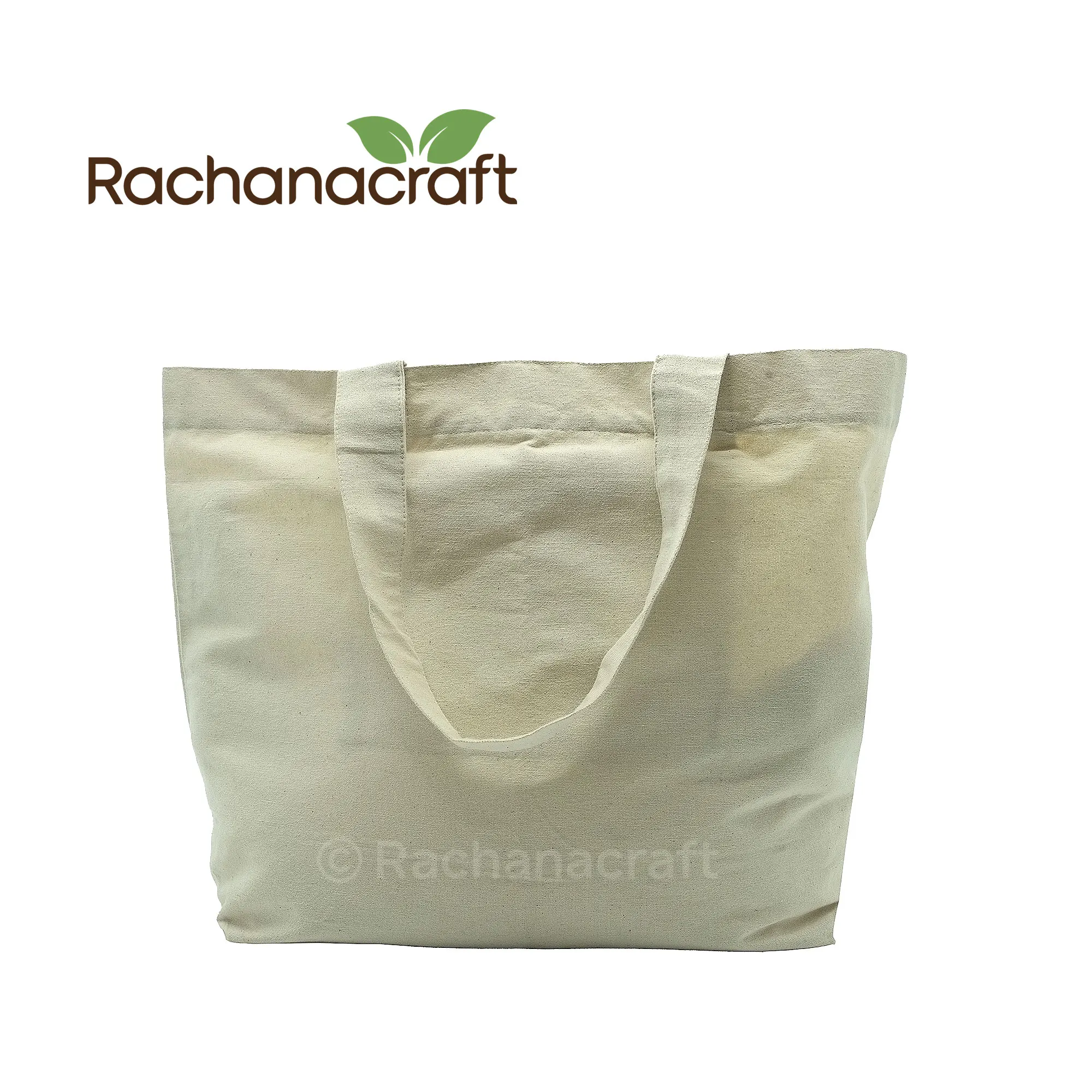 100% Bio-Degradable 100% Organic Cotton Women Shoulder Shopping Bag for Travel, Daily Use Made in Nepal Wholesale Supply