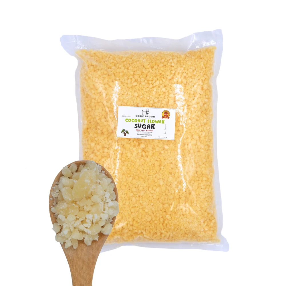 Great Price Healthy Granulated Coconut Flower Sugar 2kg. Export From Thailand