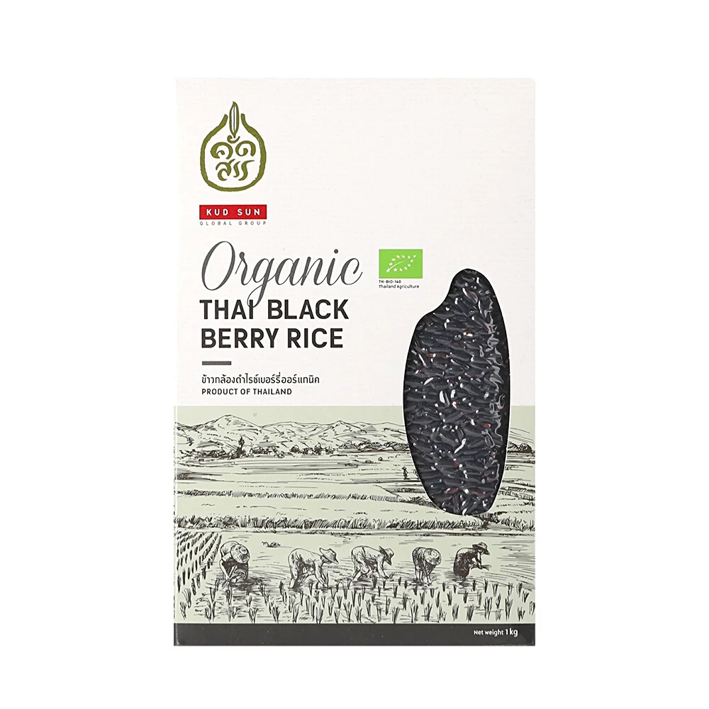 
Organic Thai Black Berry Jasmine Rice 