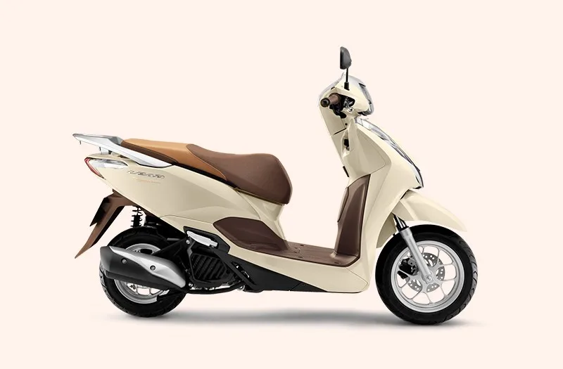 High quality scooter motorcycle 125cc (Hondav Lead 2019) Cloud Silver With Black