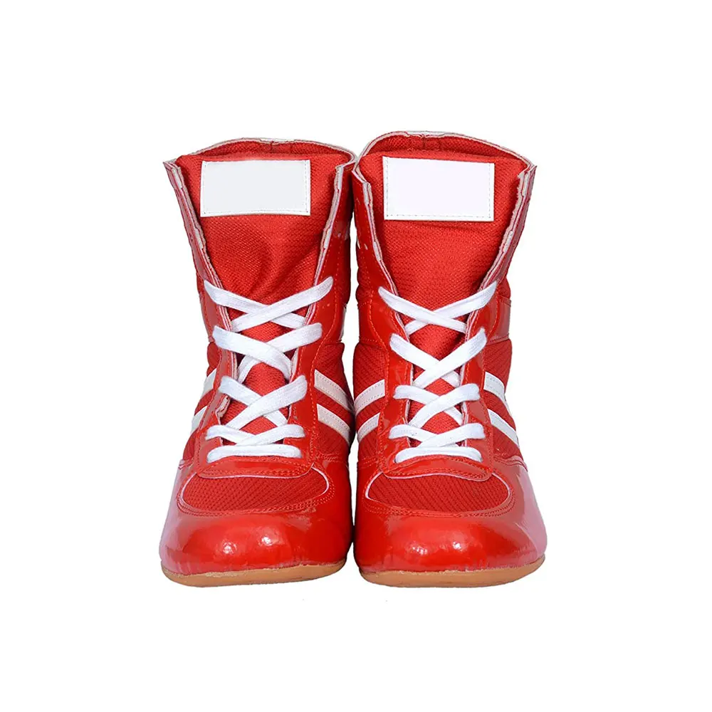 Professional leather Boxing Shoes for Wrestling