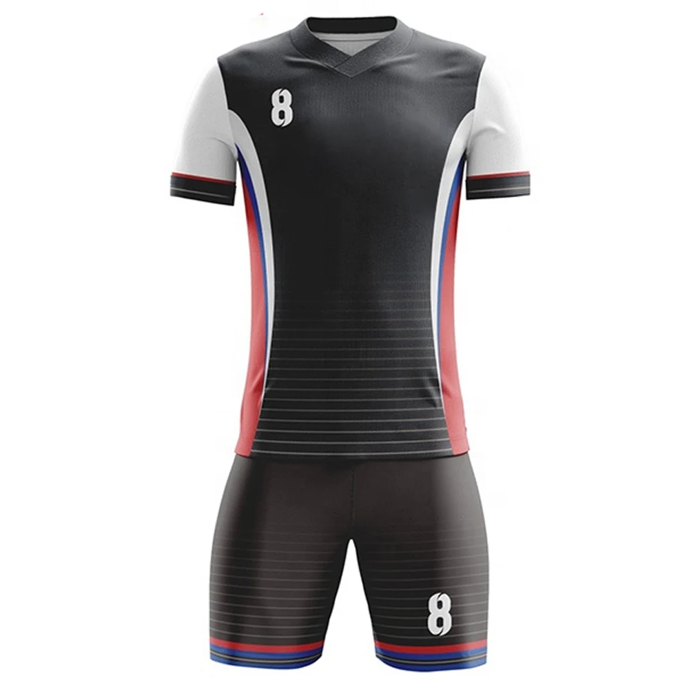 New design custom sublimation soccer uniform for man