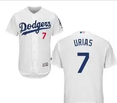Cool base dodgers whole sale baseball jerseys