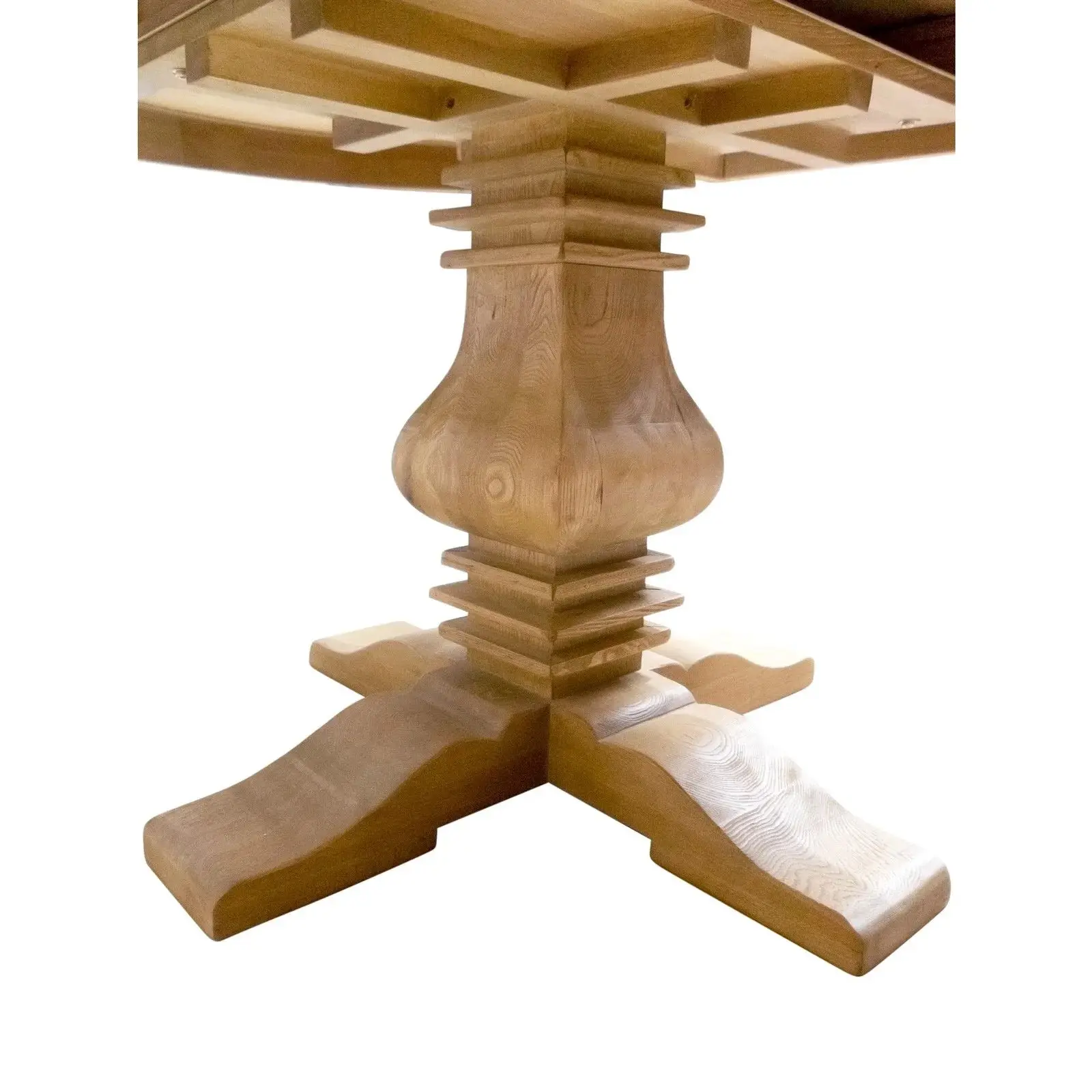 French Style Durable Provincial Nordic Solid Wood Dinning Oak Table
