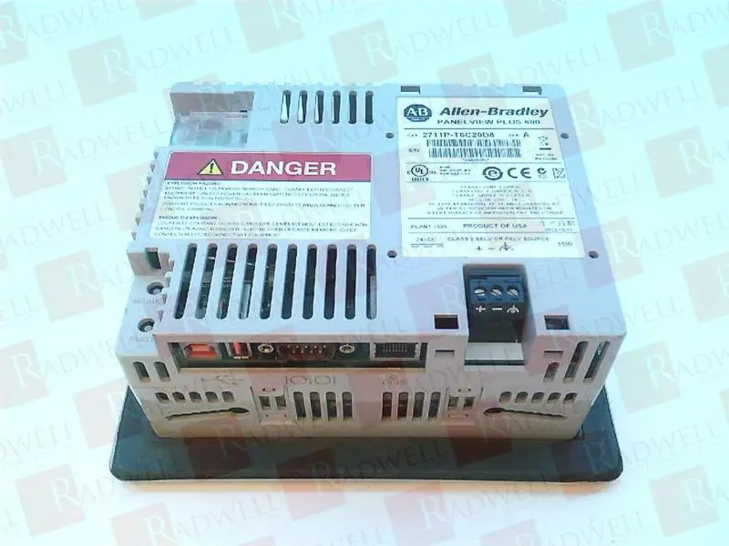 Allen Bradley 2711P-T6C20D8 Used Tested Cleaned PanelView Plus 6 600, 6-in, Color, Touch, Std, DC