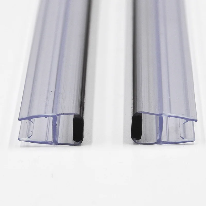 Душевая кабина душевая фурнитура стеклянные дверные уплотнения с магнитной водонепроницаемой стеклянной дверью на 180 градусов зажимное Стекло 6 8 10 12 мм